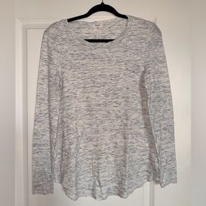 Dylan Heather Gray Long Sleeve Top Women’s size Small